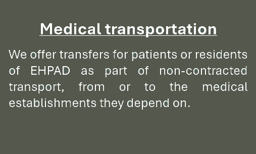 transport médicaux non conventionnés depuis ou vers les établissements de santé